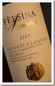 Felsina Chianti Classico Riserva 2007 - Click for a closeup