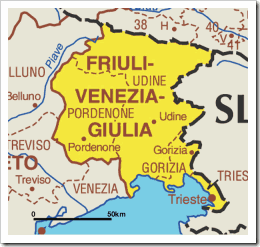 Friuli is the land of mono-varietal wines like Pinot Grigio