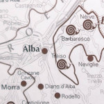 Map detail in Slow Wine guidebook