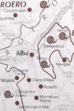 Map detail in Slow Wine guidebook