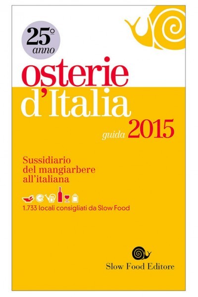 Osterie d'Italia 2015 edition