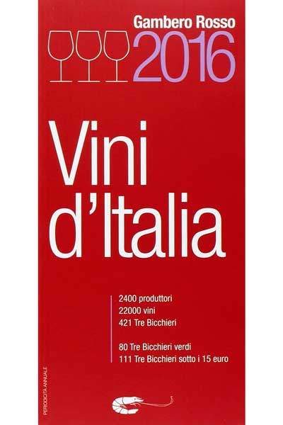 Gambero Rosso Vini d'Italia 2016