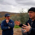Roberto telling the story of the unique terroir in the Radda hills