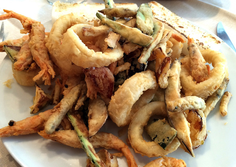 Mmm...fritto misto. Yes please.